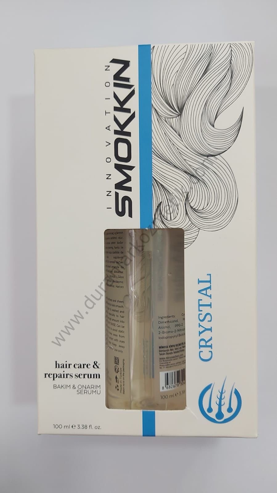 İnnovation Smokkin hair care & repair serum 100 ml crystal