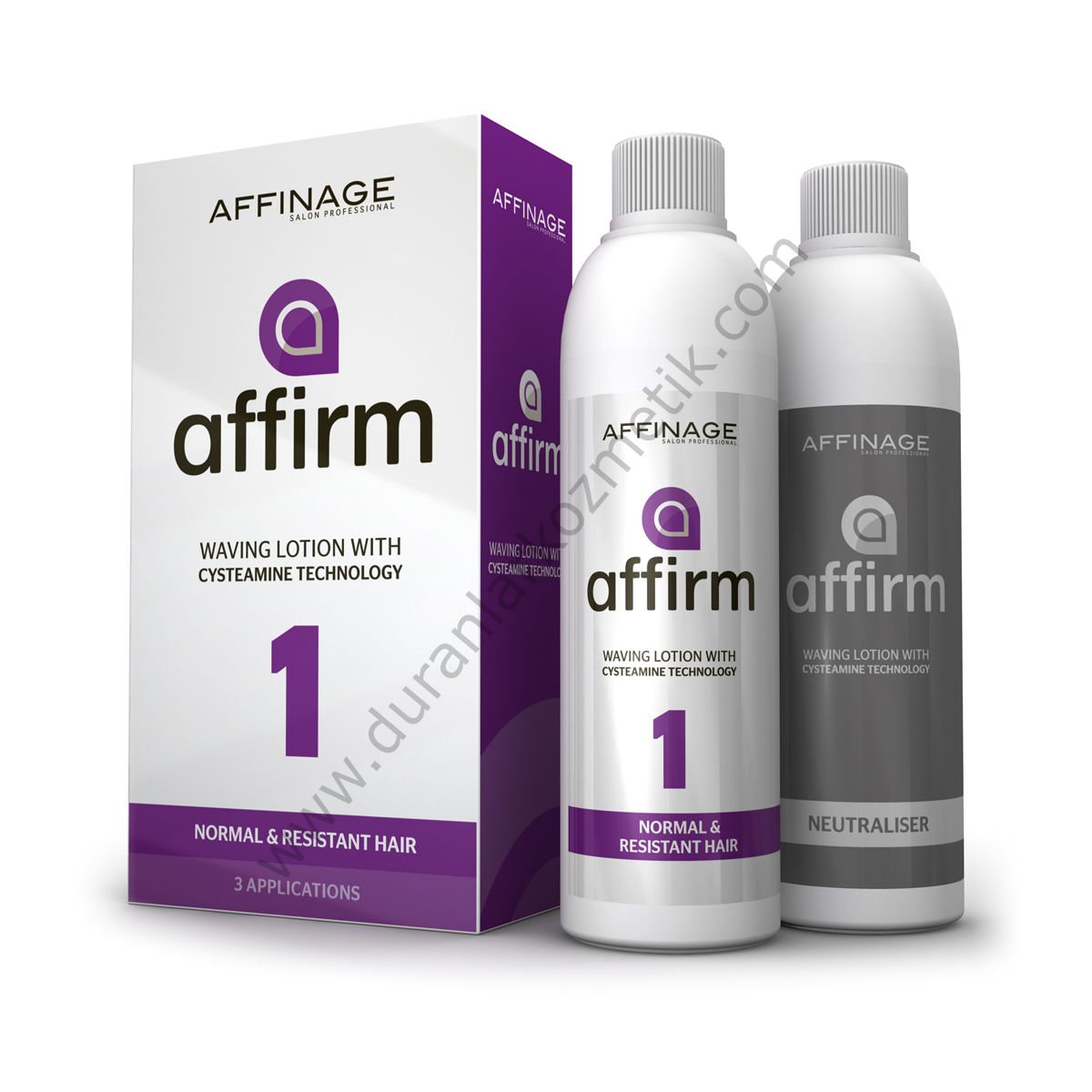 Affinage ASP Affirm normal saç perma ilacı no1 2*210 ml