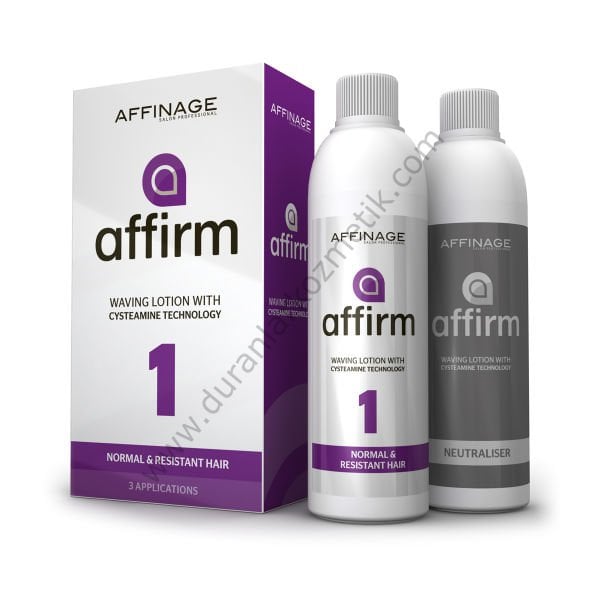 Affinage ASP Affirm normal saç perma ilacı no1 2*210 ml