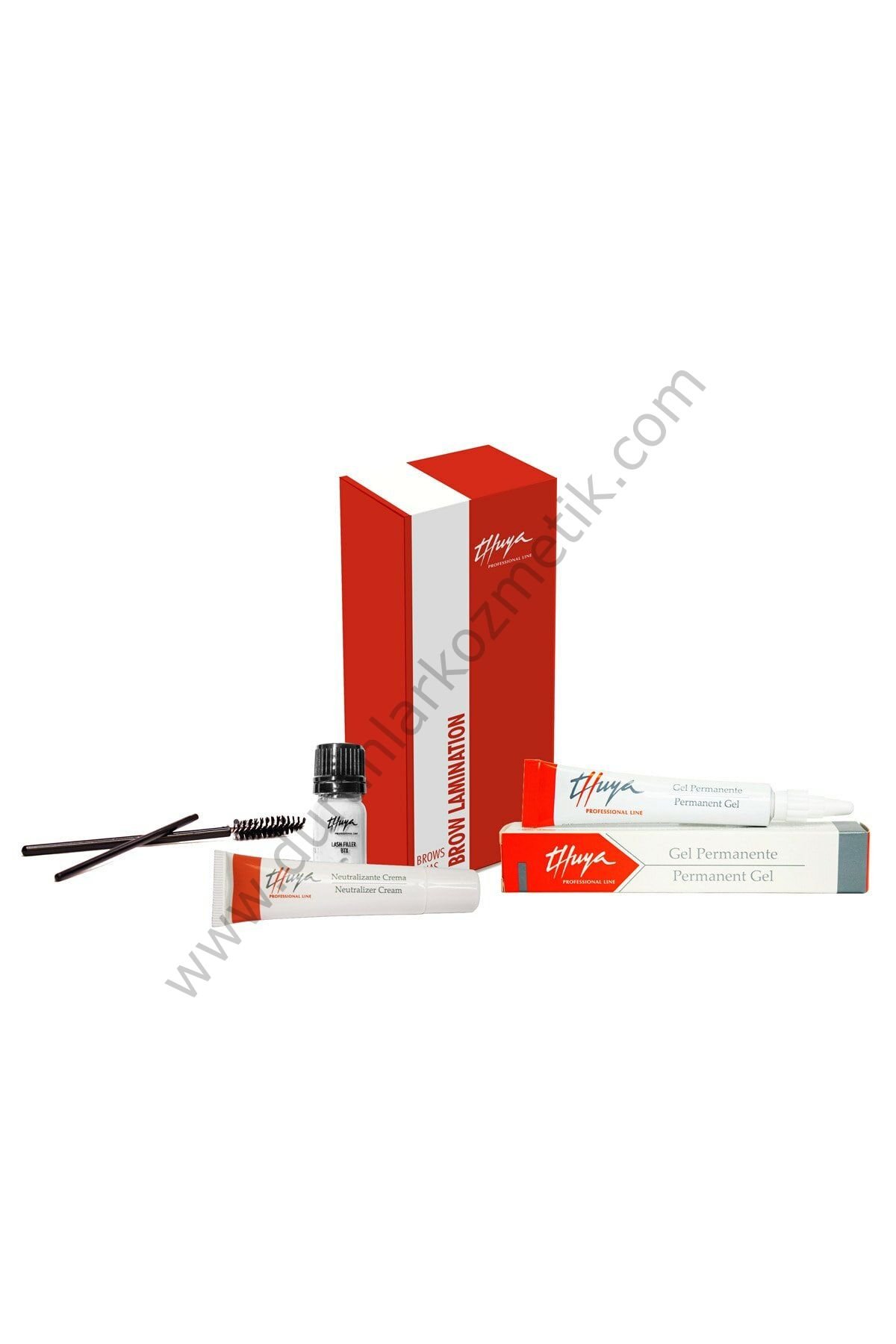 Thuya kaş laminasyonu seti Brow lamination