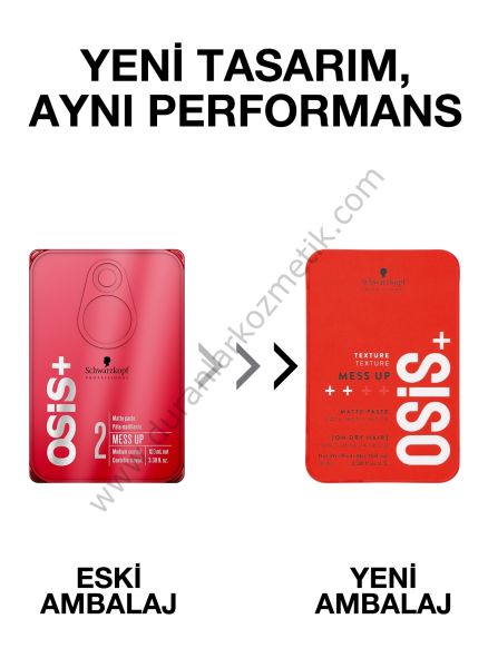 OSİS MESS UP MAT GUM 100 ML NO 2