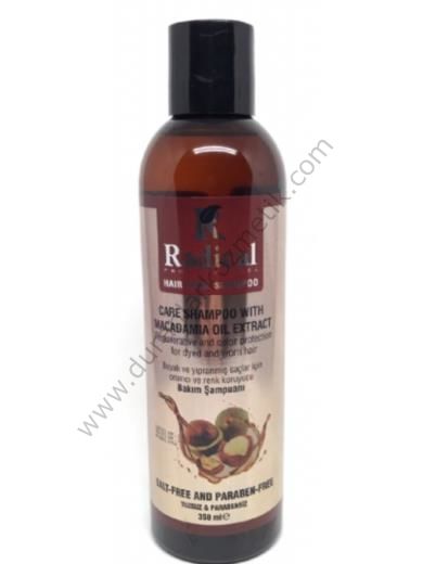 Radical hair care şampuan 350 ml macademia yağlı