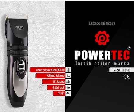 Powertec rfc-6500 saç kesme makinası
