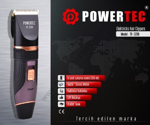 Powertec tr-3200 saç kesme makinası