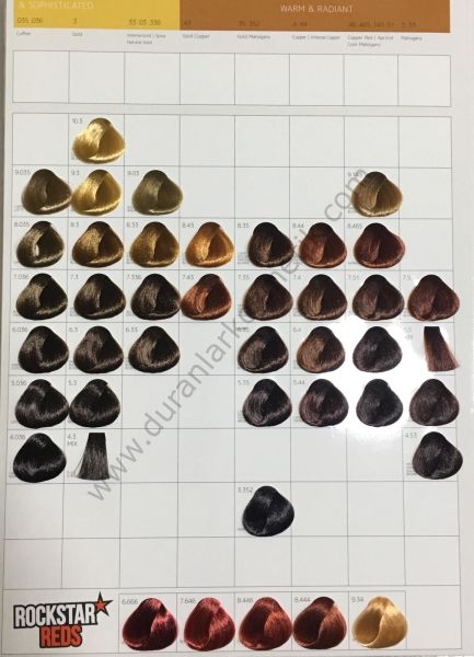 İnfiniti saç boyası gothic series 100 ml 4,117 asp elixir