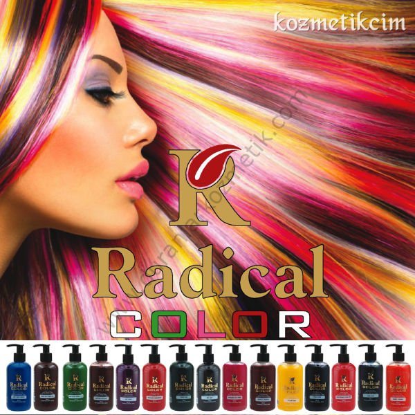 RADİCAL KREM BOYA 250 ML MAVİ