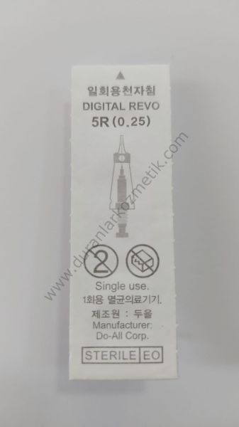 KALICI MAKYAJ İĞNESİ 5 LI DIGITAL REVO 5R 0.25