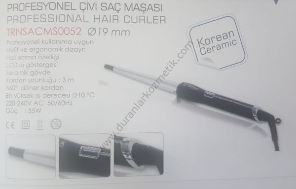 TRİNA SAÇ MAŞASI KONİK ÇİVİ 0052 19 MM