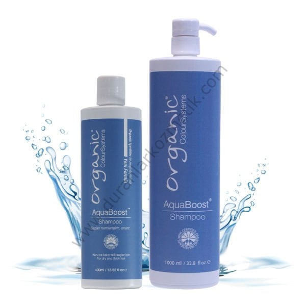 Organic Aqua Boost Shampoo 1000 ml Nemlendirici