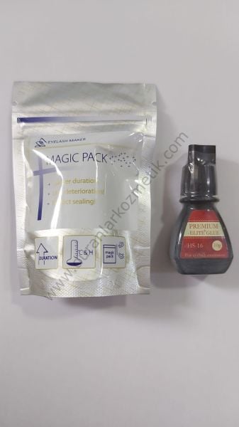 Premium elite glue 10 ml hs-16 ipek kirpik yapıştırıcı 3 saniye