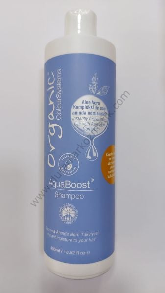 Organic Aqua Boost Shampoo 400 ml Nem