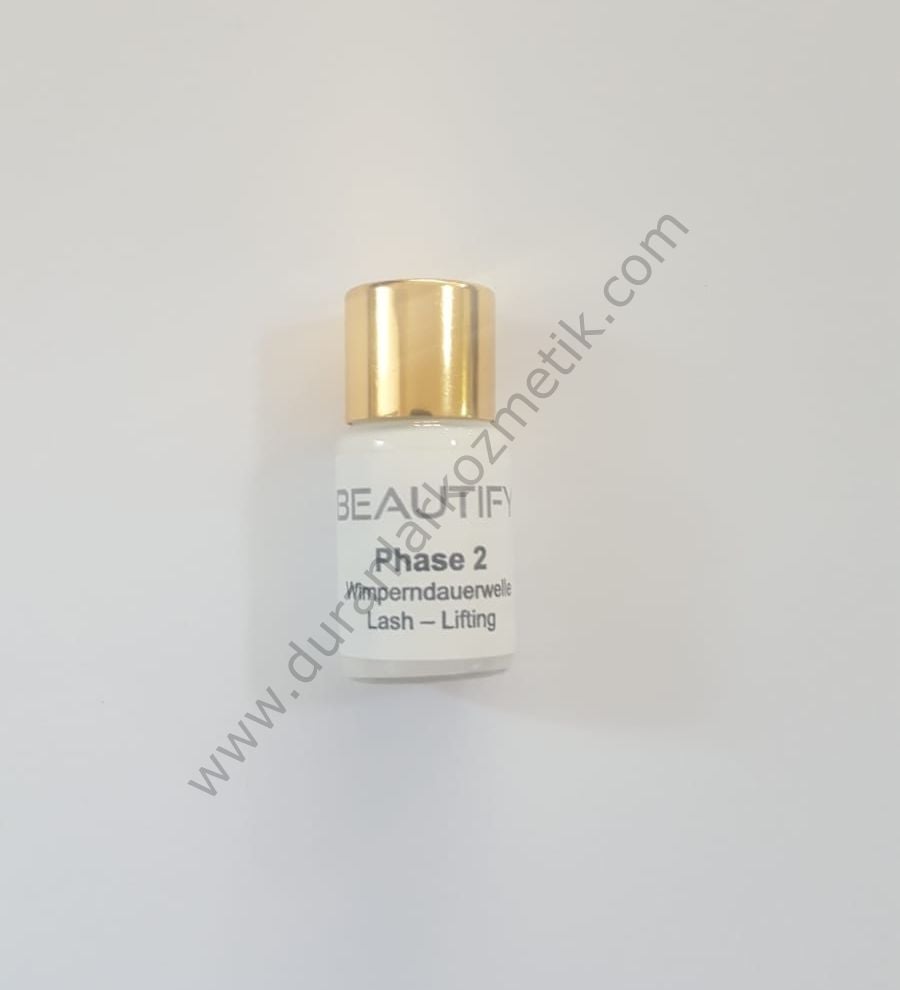 BEAUTİFY KİRPİK PERMA İLACI NO 2  5ML LİFTİNG
