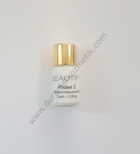BEAUTİFY KİRPİK PERMA İLACI NO 2  5ML LİFTİNG