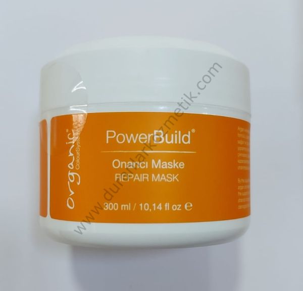 Organic Power Build Hair Mask 300 ml acil kurtarma