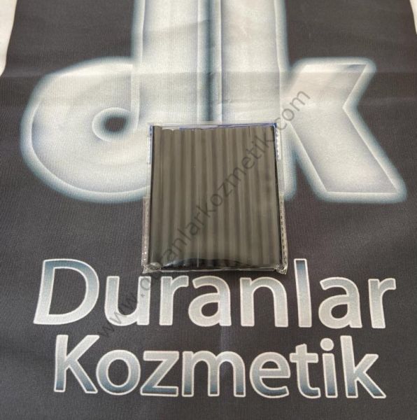 STICK KERATİN ÇUBUK KISA 12 ADET *10 CM SİYAH*