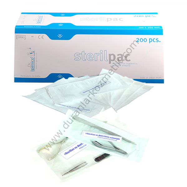 Steril pac 200 adet dr.igienico 9*24 cm