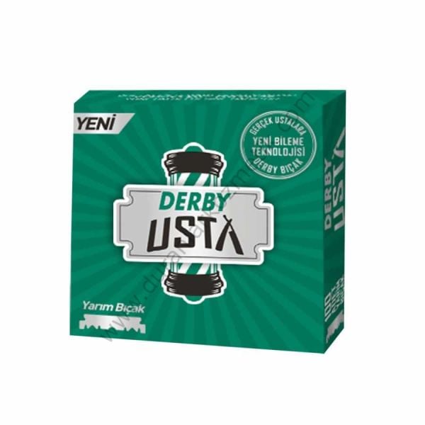 DERBY USTA BERBER YARIM BIÇAK 100 LÜ (KÜÇÜK KUTU)