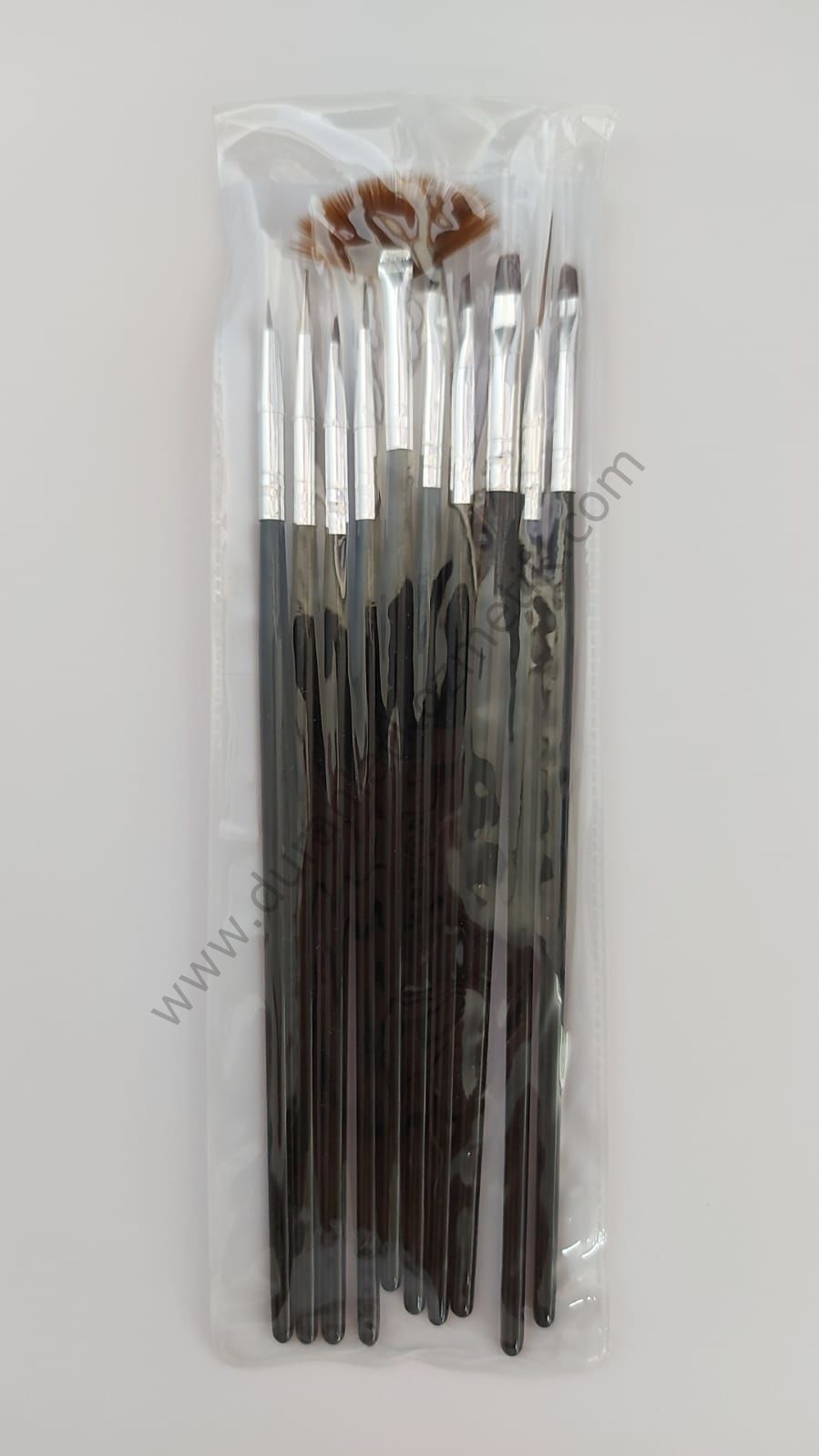 Nail art fırça seti 10 lu tırnak süsleme fırça seti