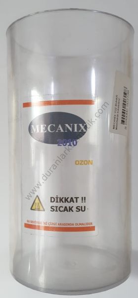 Mecanix yüz buhar makinası yedek kavanoz plastik 17,5 cm*9,5 cm