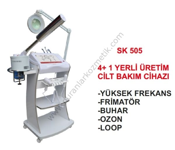 CİLT BAKIM CİHAZI SK 505 4+1 YERLİ ÜRETİM