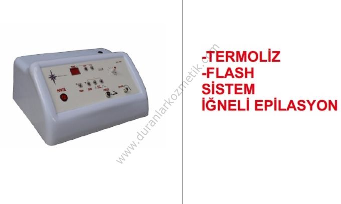 İĞNELİ EPİLASYON CİHAZI 2.SİSTEM MASAÜSTÜ TERMOLİZ+FLASH SİST.