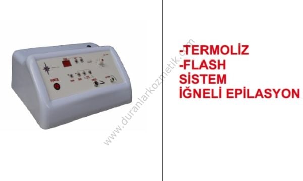 İĞNELİ EPİLASYON CİHAZI 2.SİSTEM MASAÜSTÜ TERMOLİZ+FLASH SİST.