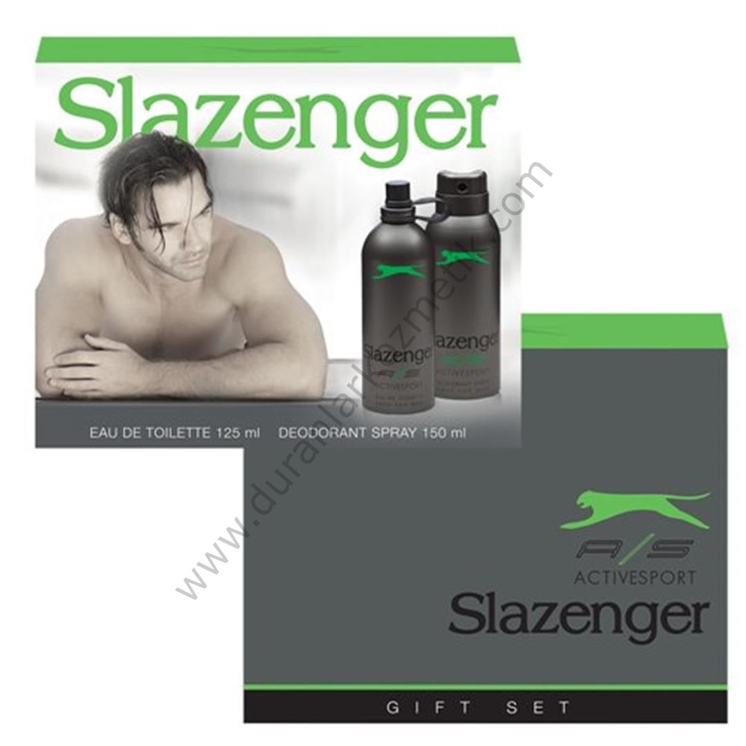 SLAZENGER EDT + DEO SET YEŞİL ACTİVE SPORT