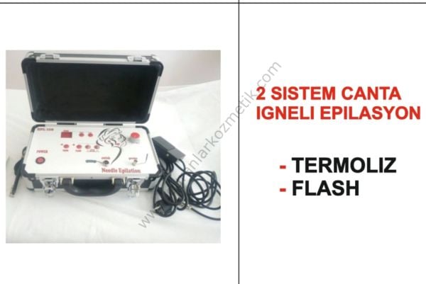 İĞNELİ EPİLASYON CİHAZI 2 SİSTEM ÇANTA