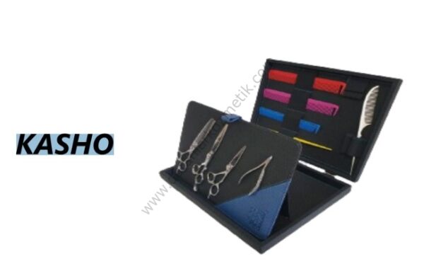 Kasho mıknatıslı makas set çantası