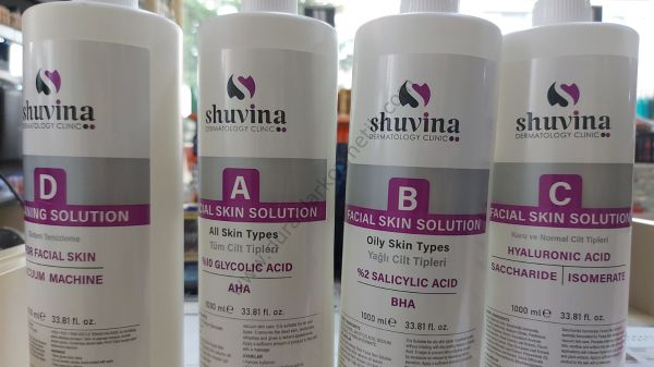 Shuvina Hydra solüsyon 4*1000 ml A-B-C-D
