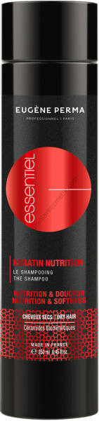 Eugene Perma Essential Keratin Nutrition shampoo 250 ml kuru saç nem