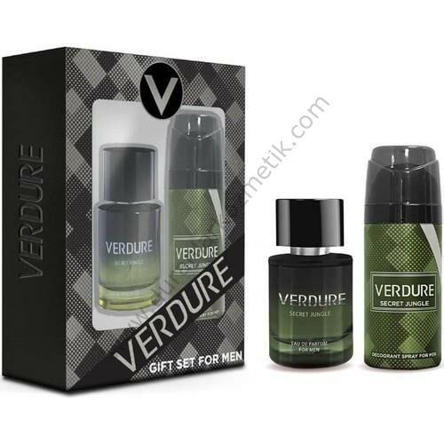 Verdure Secret Jungle 100 Ml Edp + 150 ml Deodorant Erkek
