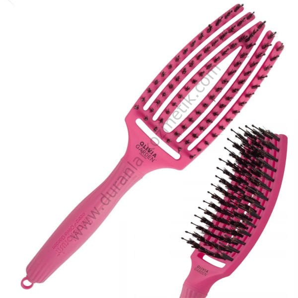 Olivia garden fingerbrush combo pink açma fırçası