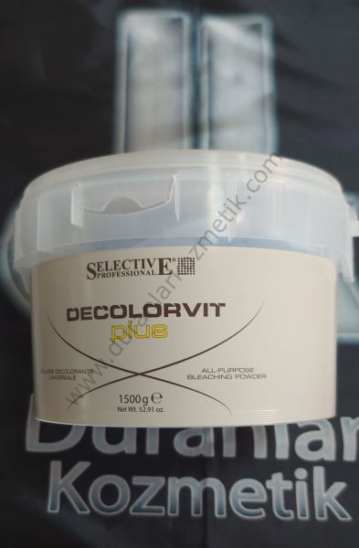Selective saç açıcı 1500 gr decolorvit plus mavi