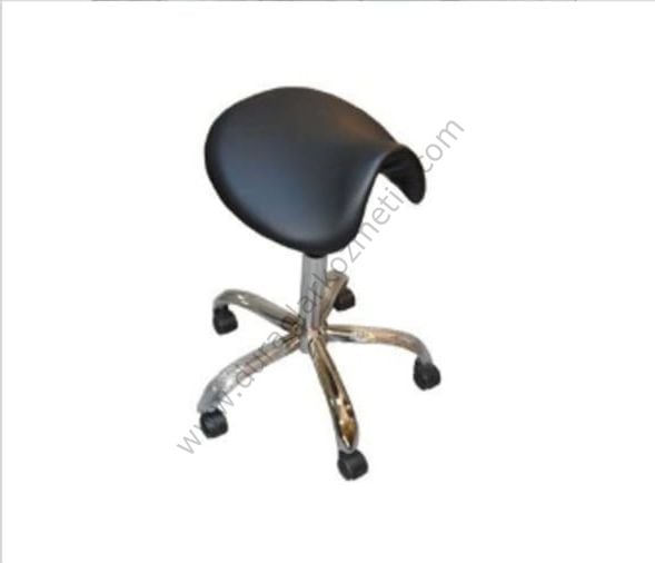 Semer tabure sırtlıksız siyah renk