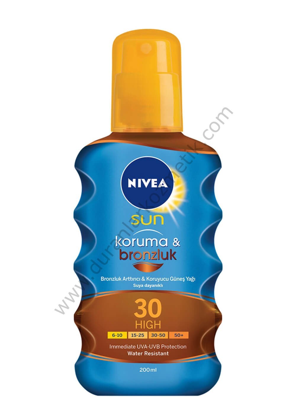 NIVEA SUN BROZ SPREY F 30 200 ML