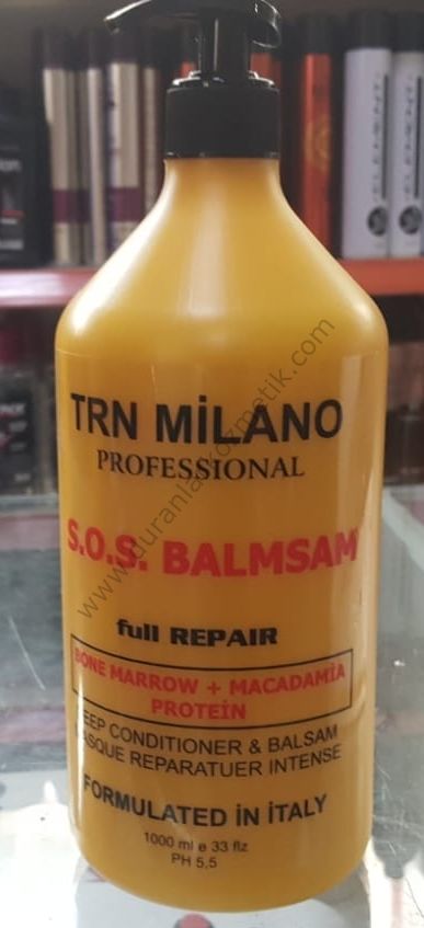 TRN MILANO PROFESSİONAL S.O.S BALMSAM FULL REPAİR 1000 ML