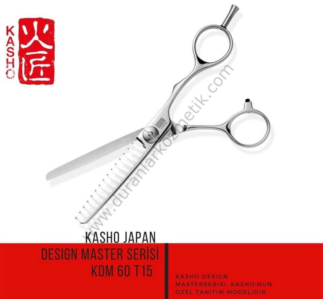 Kasho Makas KDM-60 os T15 6,0'' offset Texturizer, 15 teeth