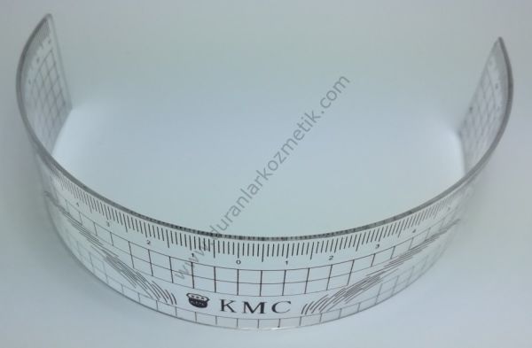 KAŞ CETVELİ OVAL PLASTİK DÜZ