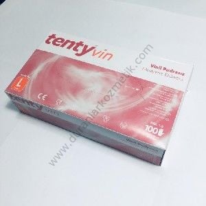 Eldiven vinil pudrasız 100 lü tenty vin large