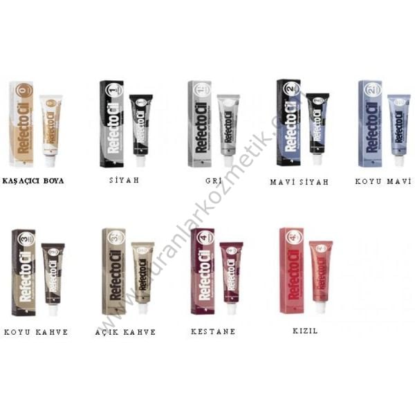 Refectocil kaş kirpik boyası 15 ml 1 siyah