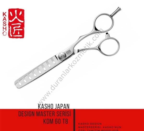 KDM-60 OS T8 6,0'' offset Texturizer, 8 teeth