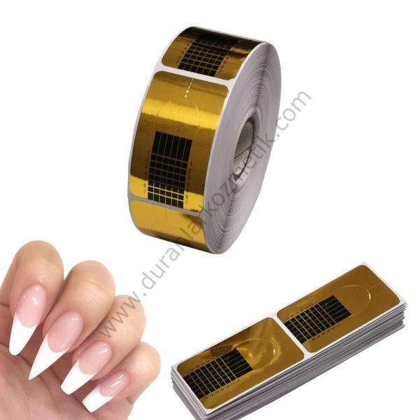 TIRNAK ŞABLONU RULO GOLD 500 LÜK AYN