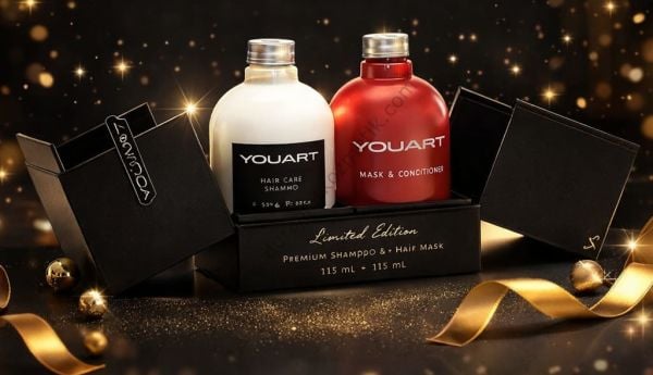 YouArt Collagen & Keratin set 1000 ml keratin + şampuan