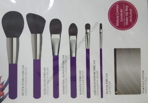 NASCITA BRUSH FIRÇA SETİ MOR 6 LI*
