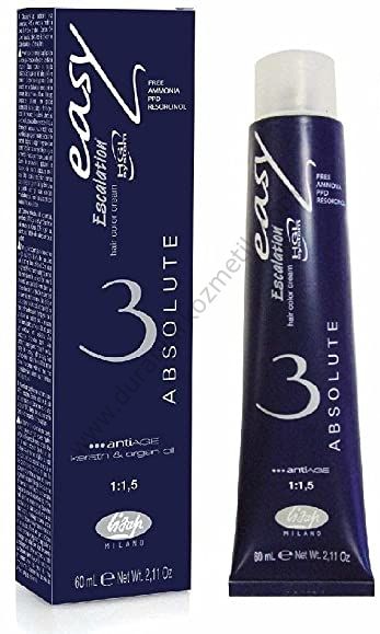 Lk Absolute saç boyası 60 ml 6,00 yoğun koyu sarı