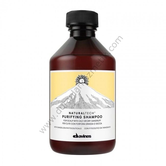 Davines purifying shampoo 250 ml kepek önleyici