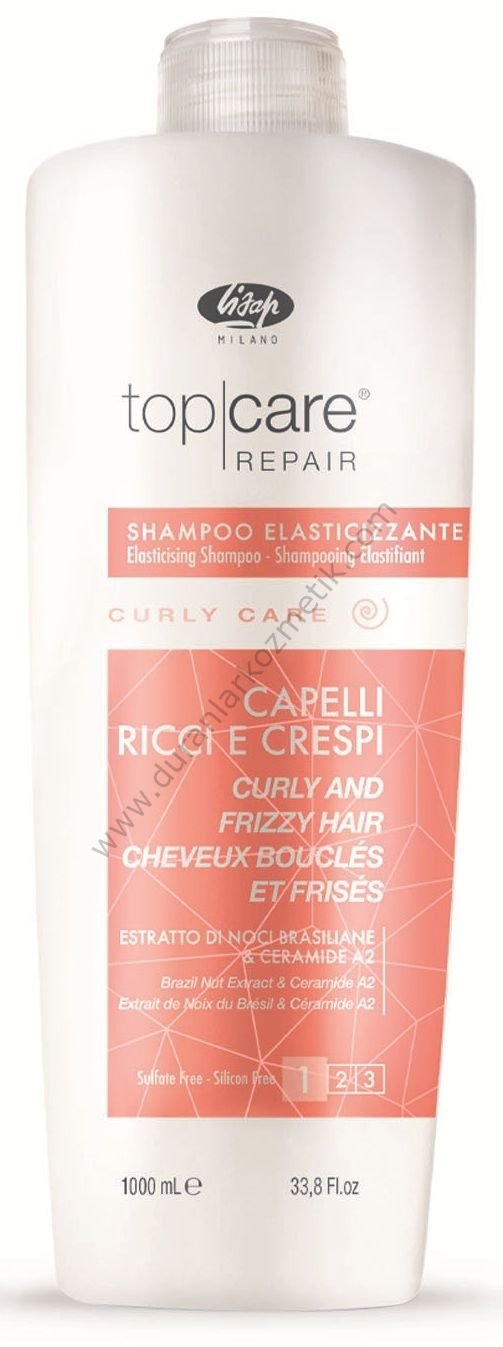 Top Care T.C.R Curly Care Shampoo 1000 ml cf.4 pz.