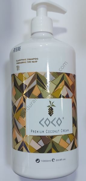 Coco clarifying shampoo preparing the hair 1000 ml step 1