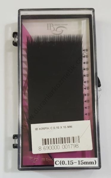 IB KİRPİK C 0,15 X 15 MM*